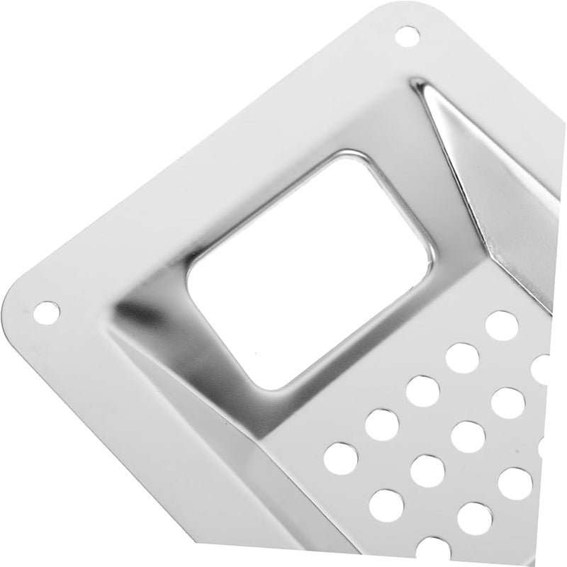 Stainless Steel Outdoor Ashtray 12 5X10 5X1 6CM Portable Wind Resistant Ash Holder - Image 3